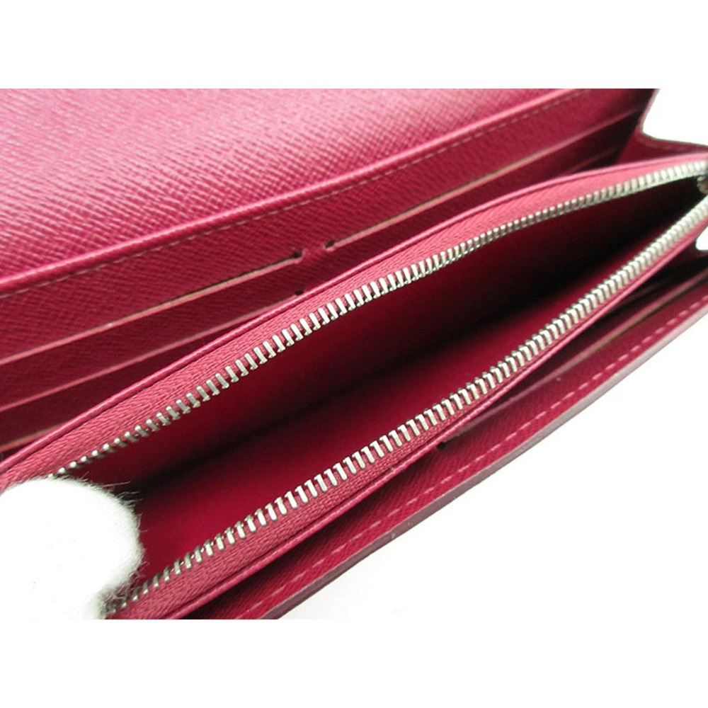 LOUIS VUITTON Epi Portefeuille Sarah Long Wallet Fuschia Pink - Picture 7 of 9